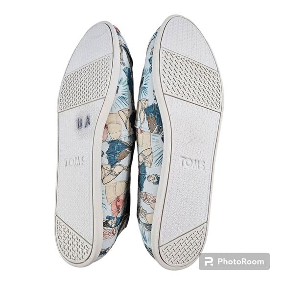 TOMS Disney Princess Alpargatas NWOT Women's Size 10 - Picture 7 of 8